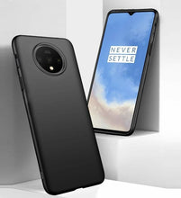 OnePlus 7T Case Slim Hard Cover & Glass Screen Protector
