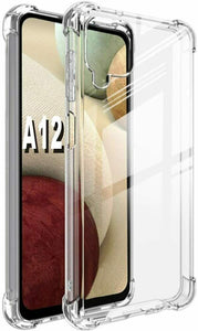 Samsung Galaxy A12 Case Clear Silicone Slim Shockproof Gel Cover