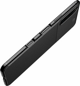 Sony Xperia 10 II Case Carbon Gel Cover Ultra Slim Shockproof