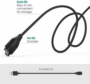 Garmin Fenix 5/5 Plus/5S/5S Plus/5X USB Charging Data Cable Power Charger