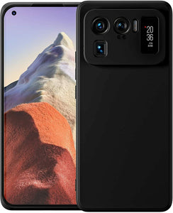 Xiaomi Mi 11 Ultra Case Slim Silicone Gel Cover - Matte Black