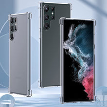 Samsung Galaxy S23 Ultra Case Clear Silicone Slim Shockproof Gel Phone Cover