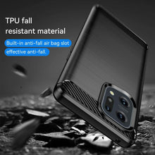 Oppo Find X5 Pro Case Carbon Gel Cover Ultra Slim Shockproof