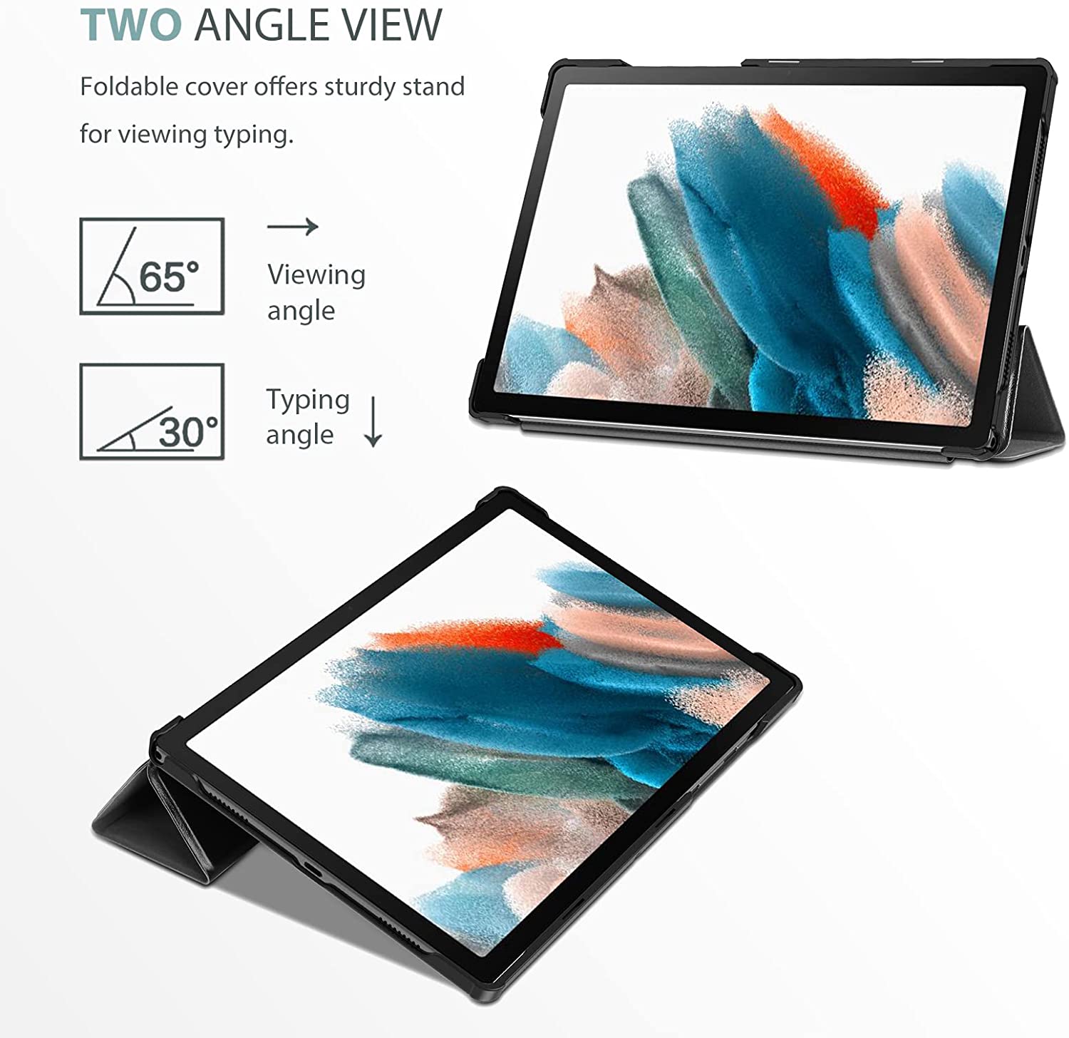 Samsung Galaxy Tab A8 10.5 (2021) Case Smart Book Cover Samsung Galaxy Tab A8 10.5 (2021) Case Smart Book Cover