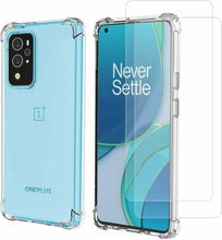 OnePlus 9 Case Clear Shockproof Cover  & Glass Screen Protector