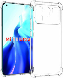 Xiaomi Mi 11 Ultra Case Clear Silicone Slim Shockproof Gel Cover