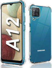Samsung Galaxy A12 Case Clear Silicone Slim Shockproof Gel Cover