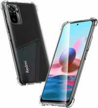 Xiaomi Redmi Note 10 Case Clear Silicone Slim Shockproof Gel Cover