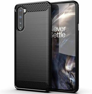 OnePlus Nord Case Carbon Gel Cover Ultra Slim Shockproof