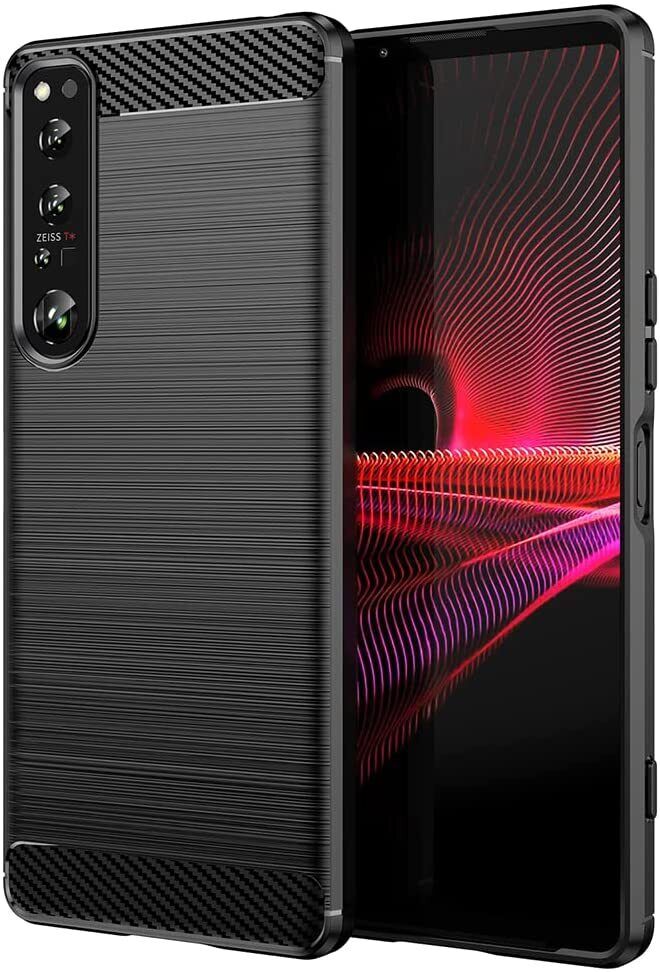 Case Sony Xperia 1 IV Carbon Gel Cover Slim Shockproof