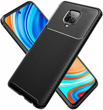 Xiaomi Redmi Note 9S Case Carbon Gel Cover Ultra Slim Shockproof