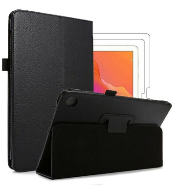 Huawei Matepad T10/T10S Case Leather Folio Stand Cover & Glass Protector