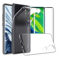 Xiaomi Mi Note 10/Note 10 Pro Case Gel Cover & Full Glass Screen Protector