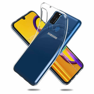 Samsung Galaxy M30s Case Clear Silicone Ultra Slim Gel Cover