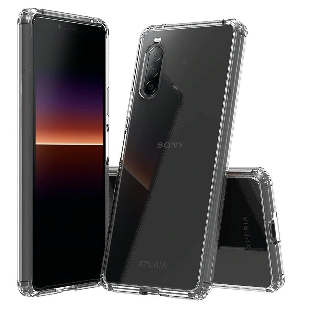 Sony Xperia 10 III Case Clear Silicone Ultra Slim Gel Cover