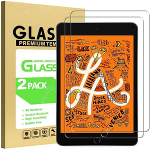 (2 Pack) Apple iPad Mini 4/5 2015/2019 Glass Screen Protector Tablet