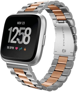 Fitbit Versa Stainless Steel Band Strap