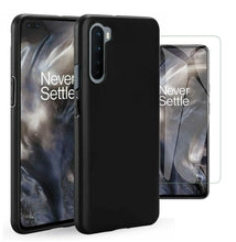 OnePlus Nord Case Slim Silicone Cover & Glass Screen Protector