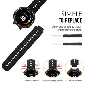 Garmin Approach S6  Strap Silicone Sports Band Breathable