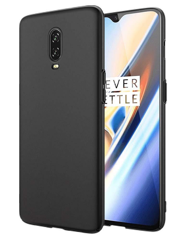 OnePlus 6T Case Ultra Slim Hard Back Cover - Matte Black
