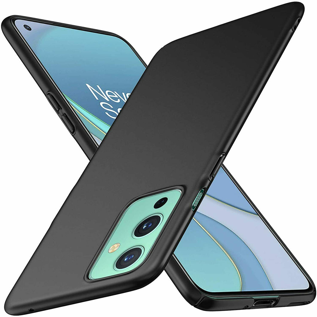 OnePlus 9 Case Ultra Slim Hard Back Cover - Matte Black