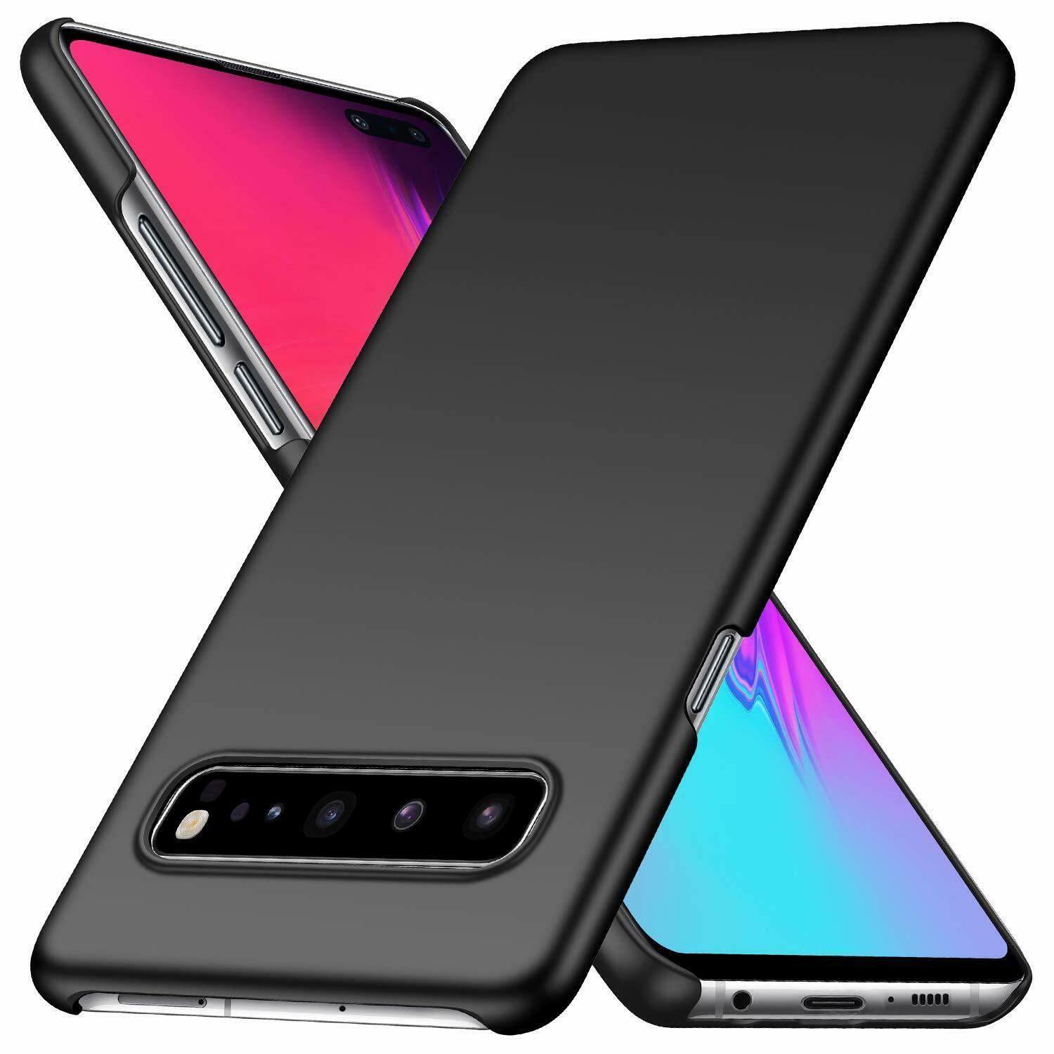 Samsung Galaxy S10 5G Case Ultra Slim Hard Back Cover - Matte Black