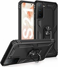 Samsung Galaxy S21 Case Kickstand Shockproof Ring Cover