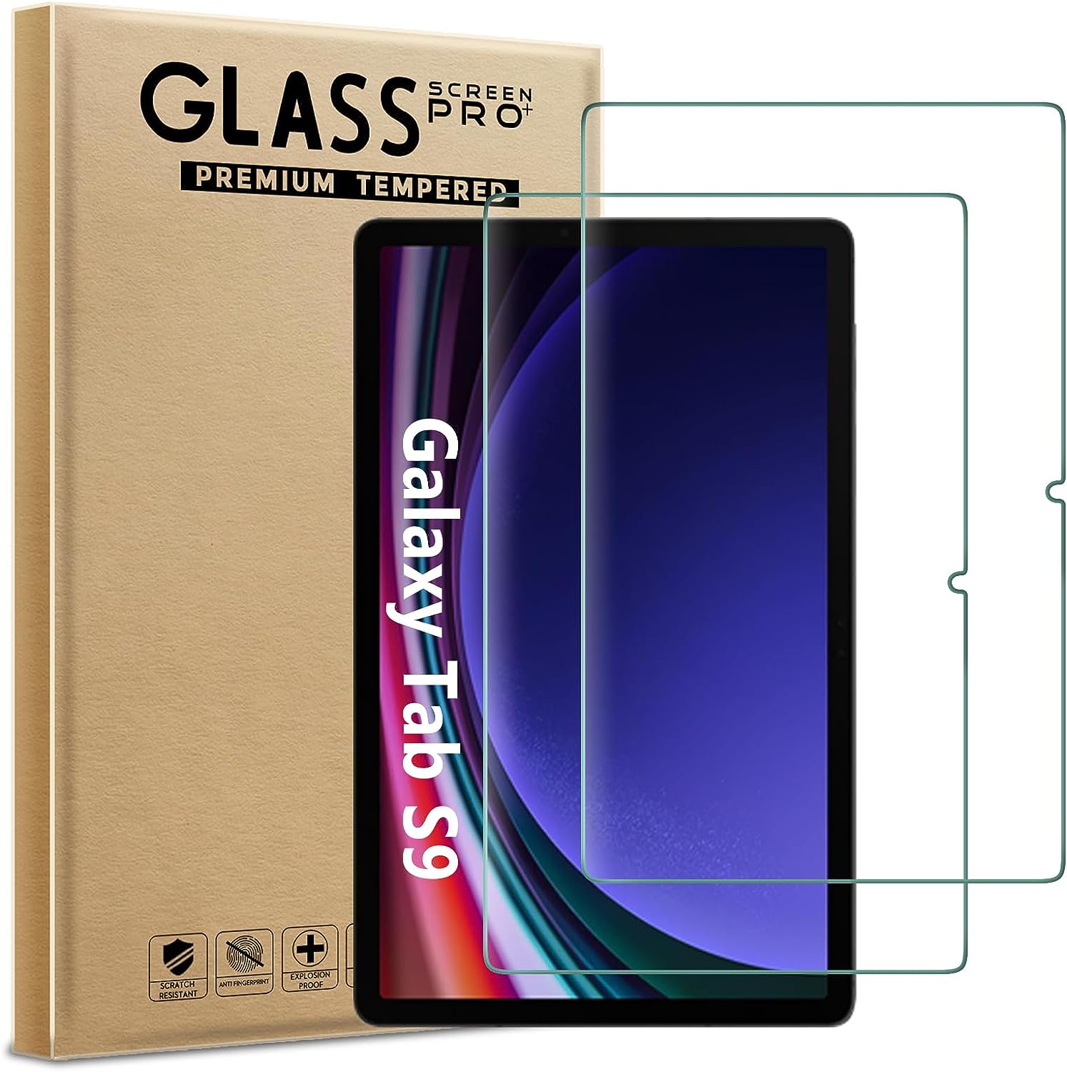 Samsung Galaxy Tab S9  Glass Screen Protector