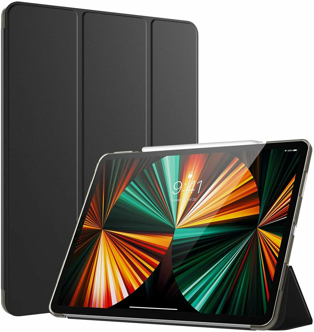 Apple iPad Pro 12.9 (2021) Case Premium Smart Book Stand Cover 12.9