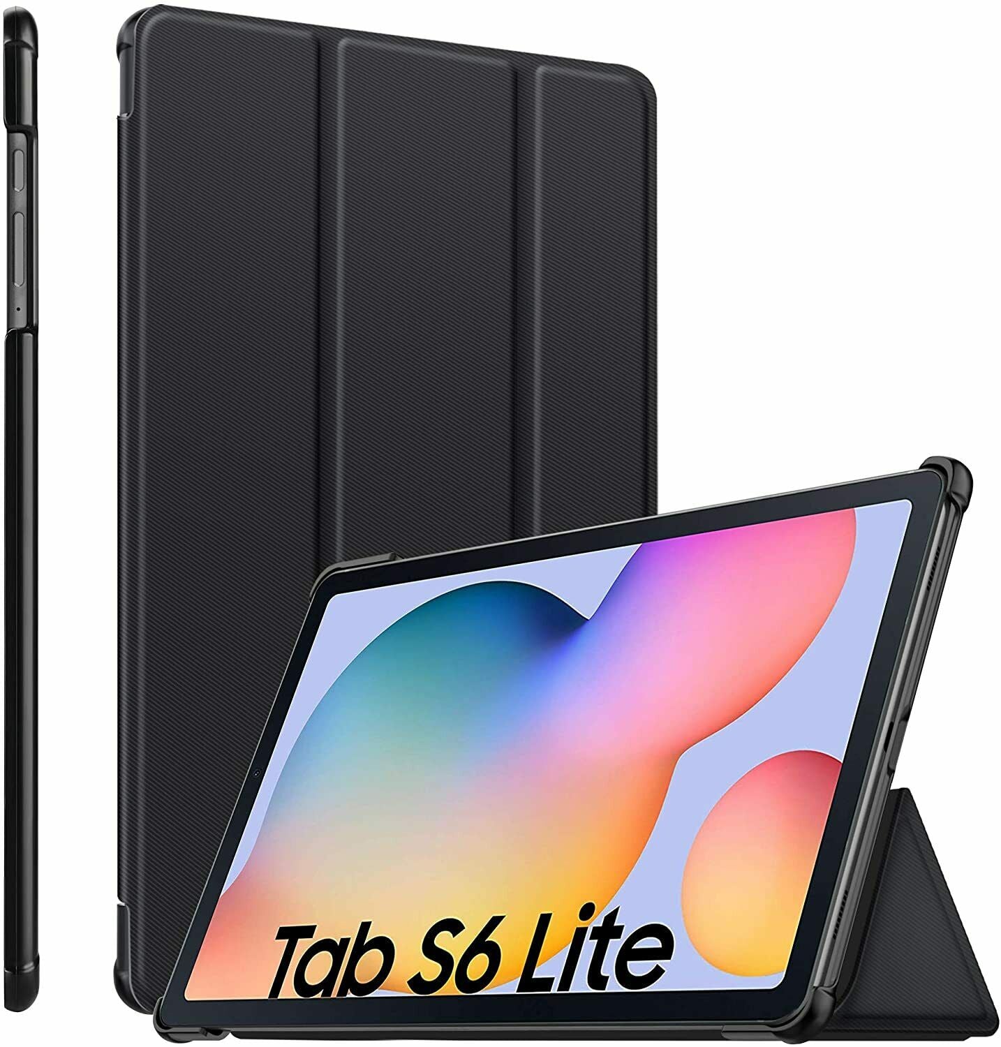 Samsung Galaxy Tab S6 Lite Case Premium Smart Book Stand Cover P610 /P615
