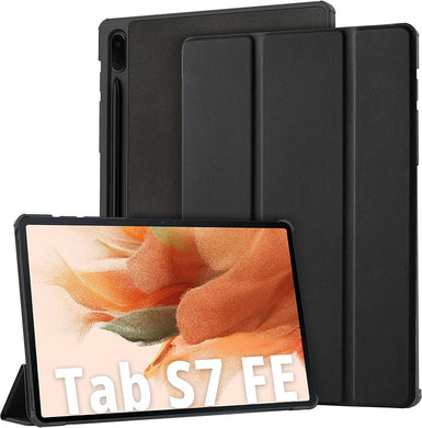 Samsung Galaxy Tab S7 FE Case Premium Smart Book Stand Cover T730 / T736B