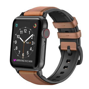 Apple Watch Series 8 Strap Leather Watch Band