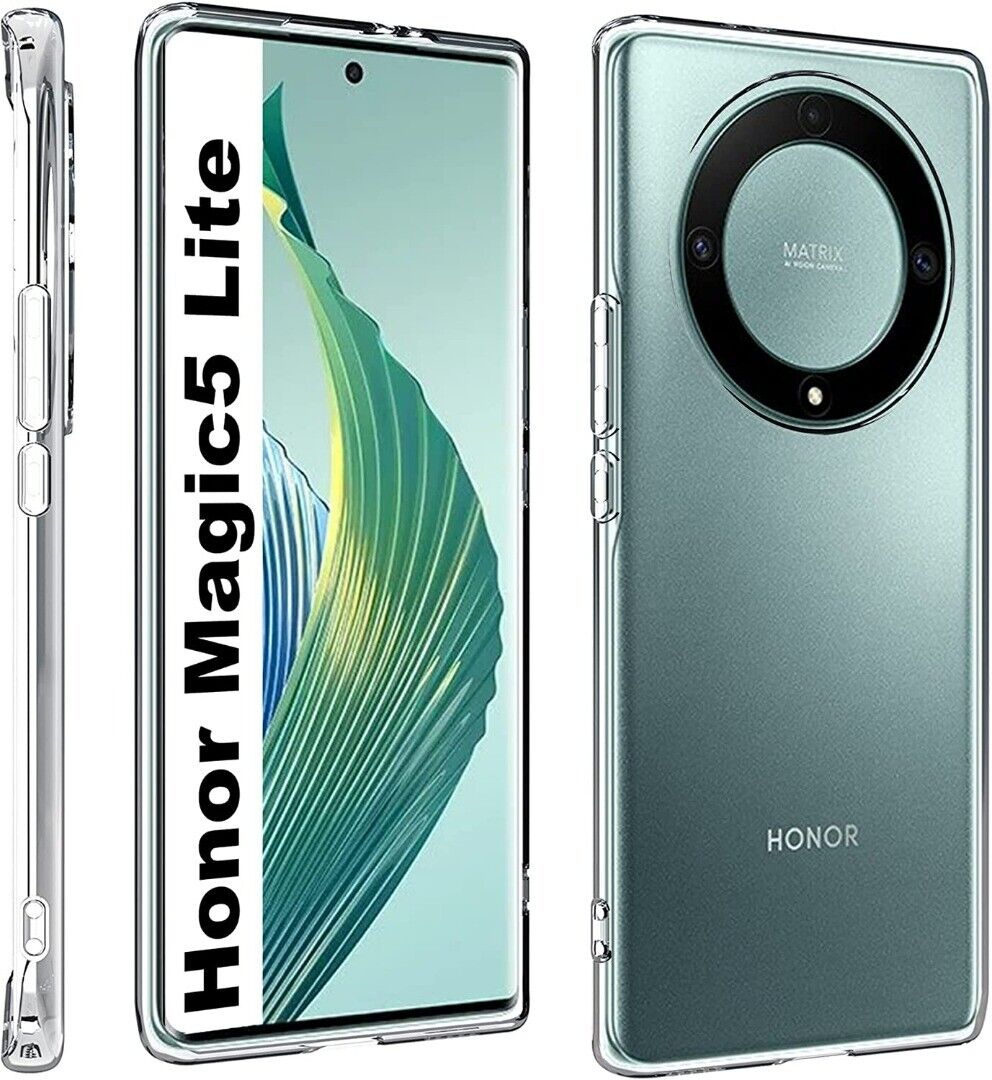 Honor Magic 5 Lite  Case Clear Gel Phone Cover