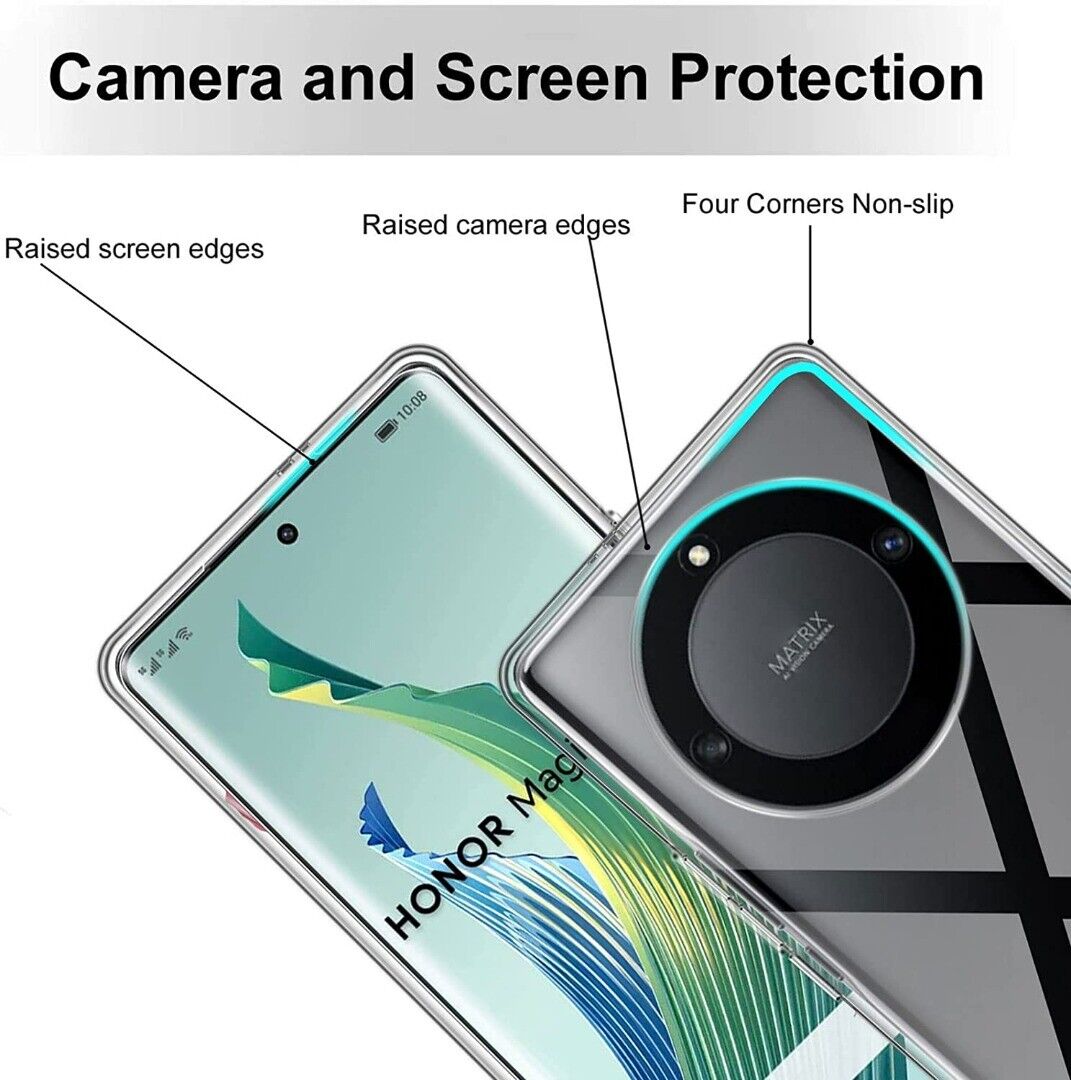 Honor Magic 5 Lite  Case Clear Gel Phone Cover
