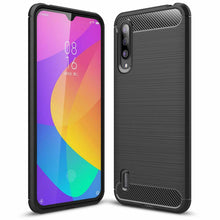 Xiaomi Mi A3 Case Carbon Fibre Gel Cover Ultra Slim Shockproof