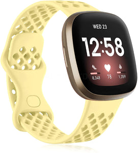 Fitbit Versa 3 Strap Silicone Sports Band Breathable