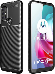 Motorola Moto G30 / G10 Case Carbon Fibre Black