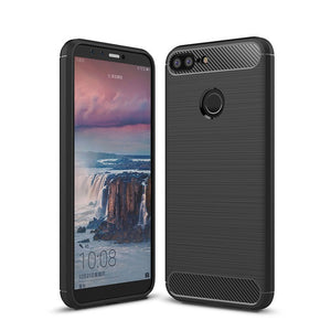 Huawei Honor 9 Lite Case Carbon Fibre Black - YourGadget 
