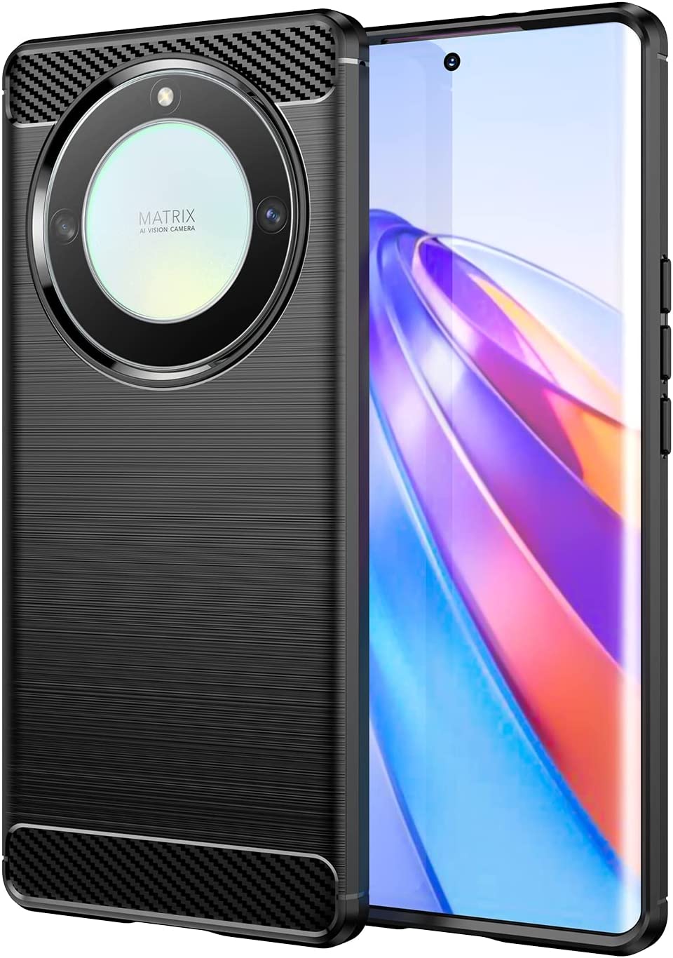 Honor Magic 5 Lite Case And Glass Screen Protector