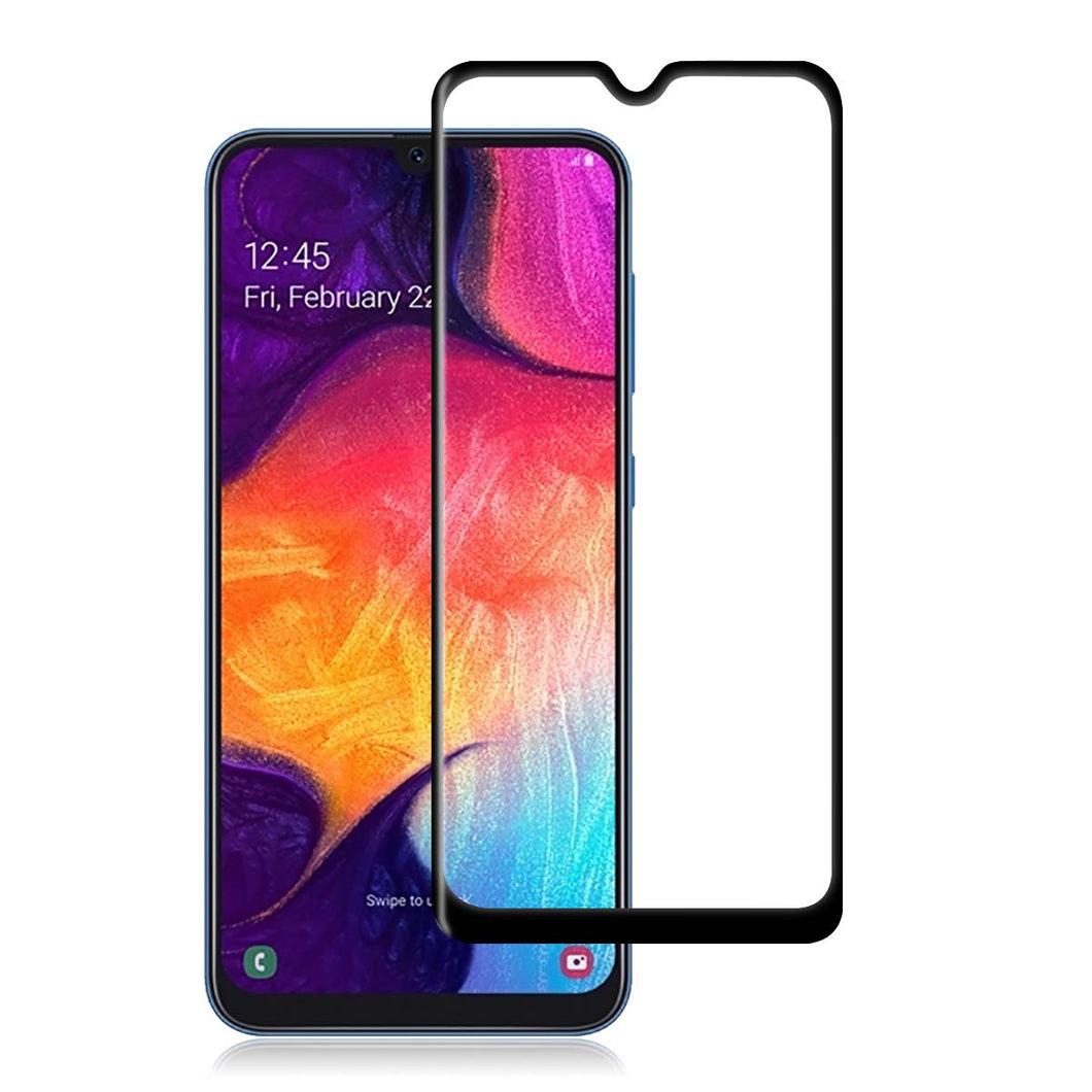 Samsung Galaxy A50 Tempered Glass Screen Protector Full Coverage - YourGadget 
