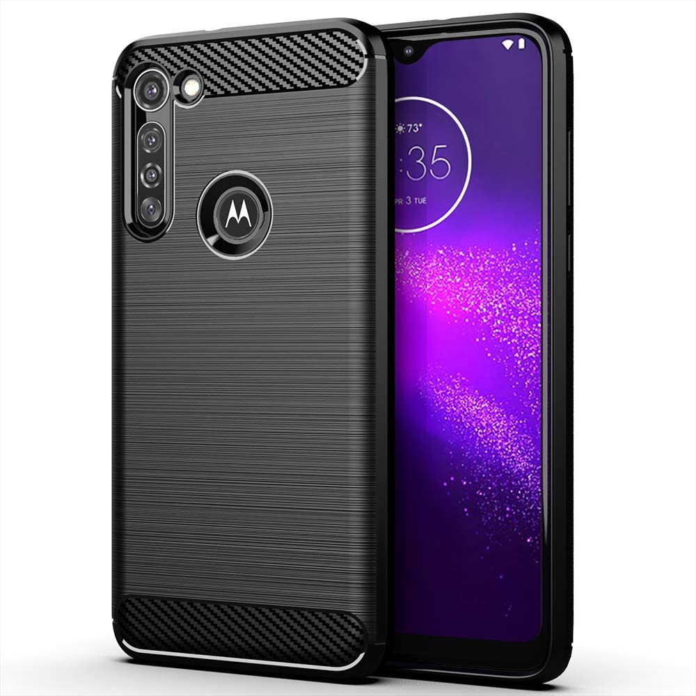 Motorola Moto G8 Power Case Carbon Fibre Black