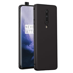 OnePlus 7 Pro Case Soft Gel Matte Black