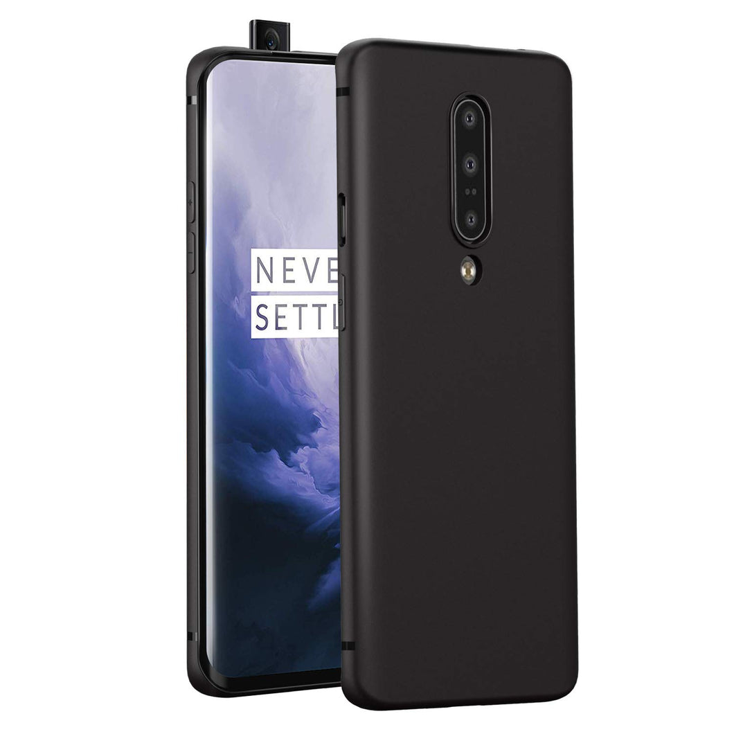 OnePlus 7 Pro Case Soft Gel Matte Black