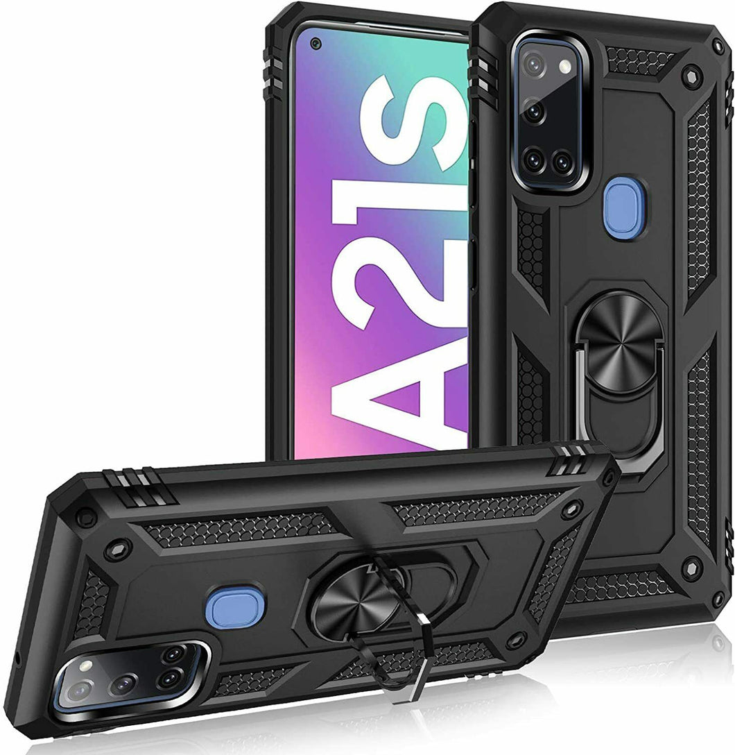 Samsung Galaxy A21s Case Kickstand Shockproof Cover
