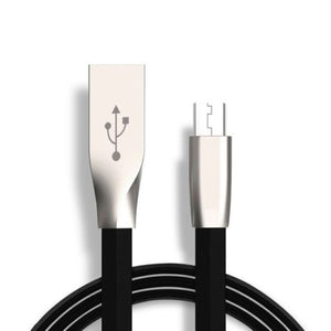 Micro USB Cable Zinc Black - YourGadget 