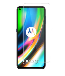 Motorola Moto G9 Plus Tempered Glass Screen Protector Guard (Case Friendly)