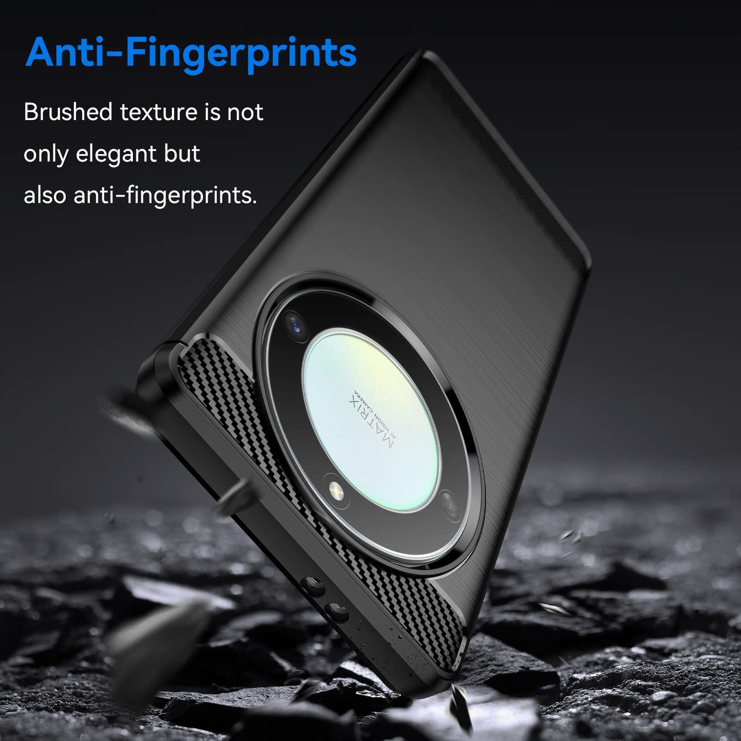 Honor Magic 5 Lite Case Carbon Fibre Phone Cover