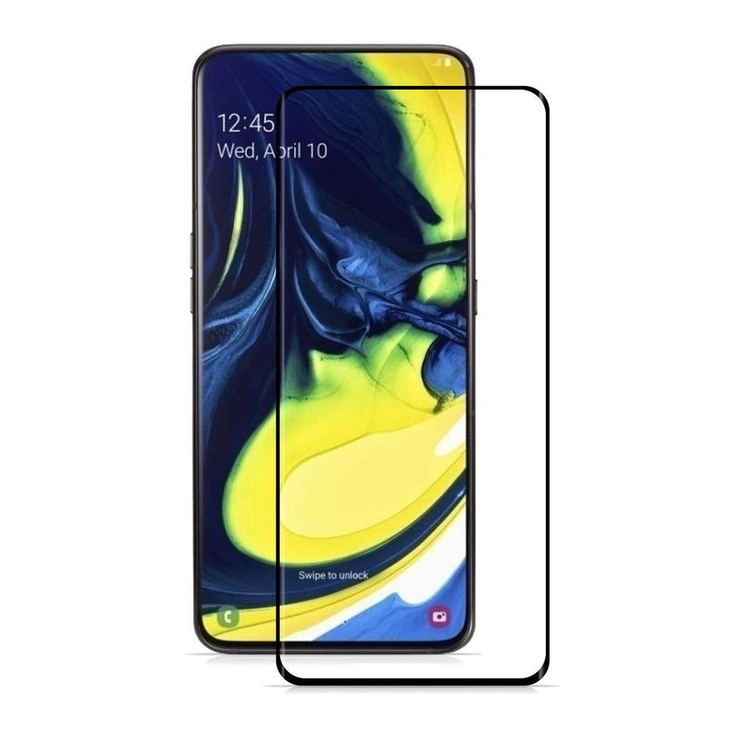 Samsung Galaxy A80 Tempered Glass Screen Protector Full Coverage
