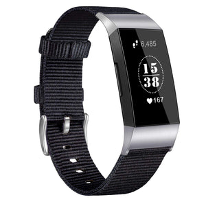 Fitbit Charge 3 / 4 Strap Woven Nylon Band - YourGadget 