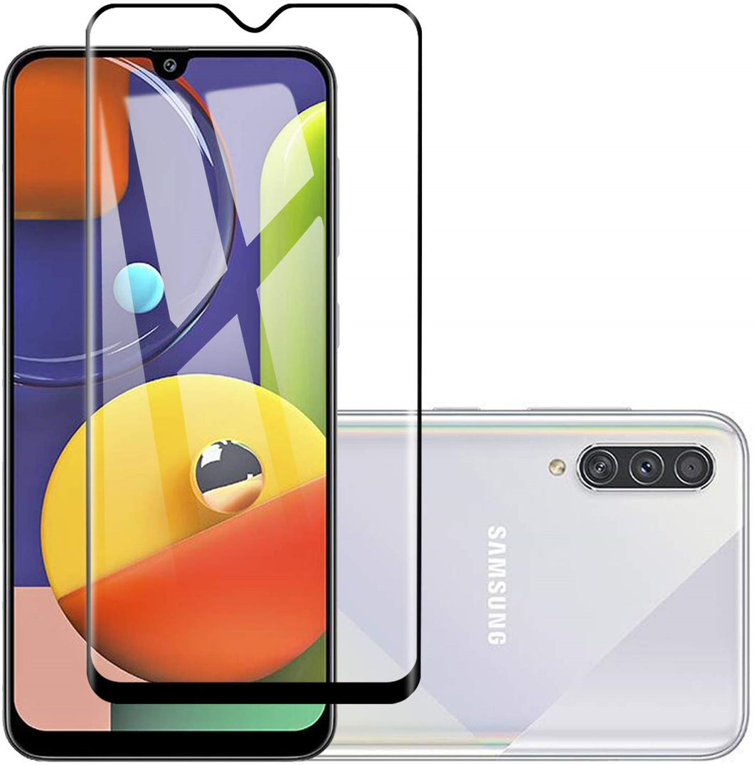 Samsung Galaxy A50s Tempered Glass Screen Protector Full Coverage